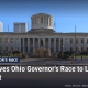Fostoria News: Ohio Statehouse in Columbus, with headline: Cook Moves Ohio Governor's Race to Lean Democrat